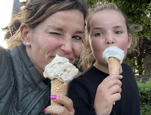 Een ijsje in de zon & de stilte in m’n hoofd